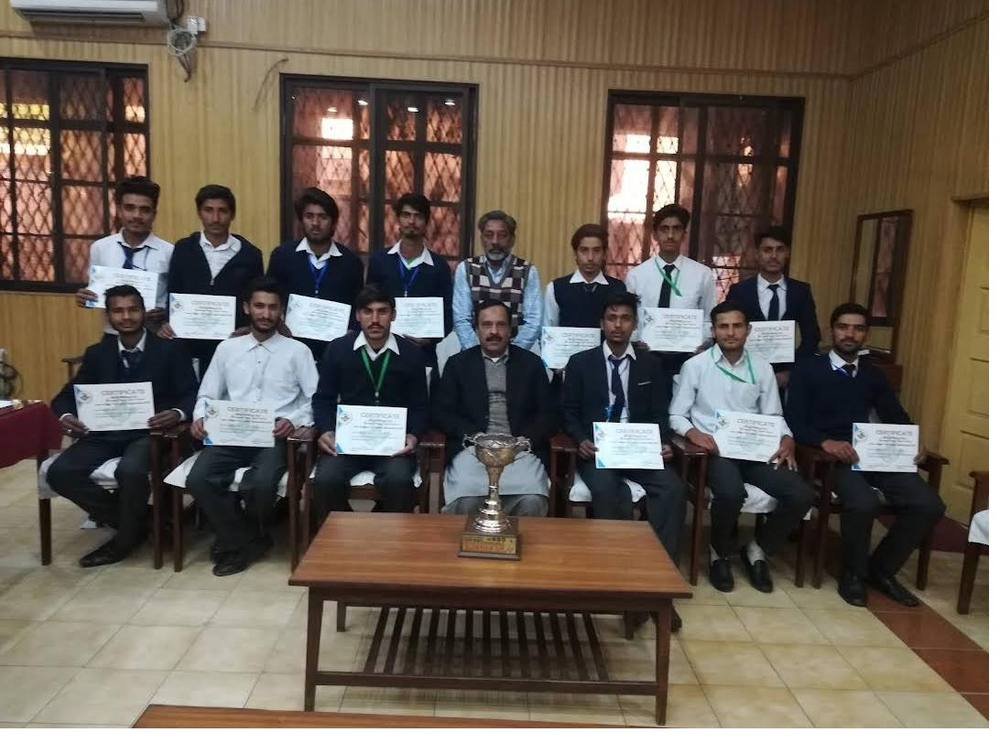 A winning team with the Principal