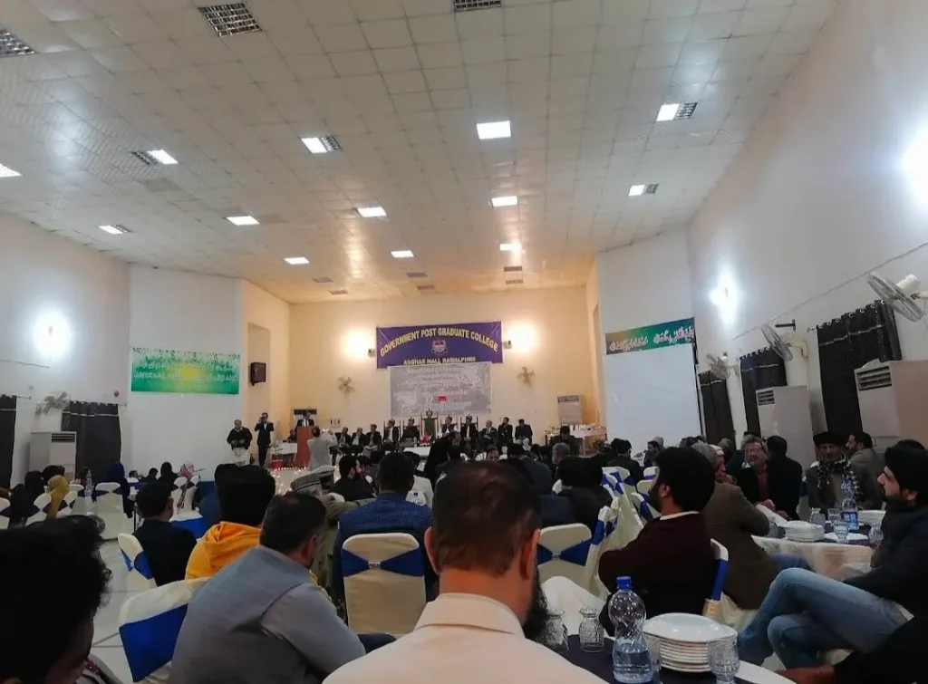 The college's annual dinner event