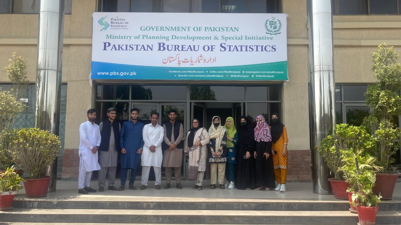 Economics study tour to the Pakistan Bureau of Statistics
