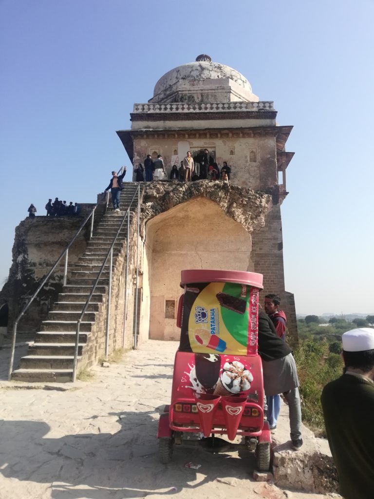 A Mughal-era tomb within Rohtas Fort, visited on a Geography department field trip