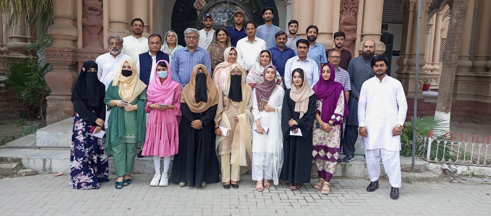 Faculty and scholarship recipients at the Departmental Scholarship Awards ceremony